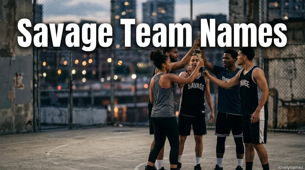 Savage Team Names