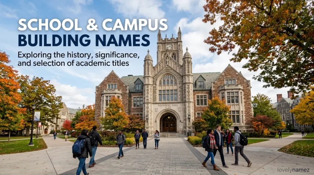 School & Campus Building Names