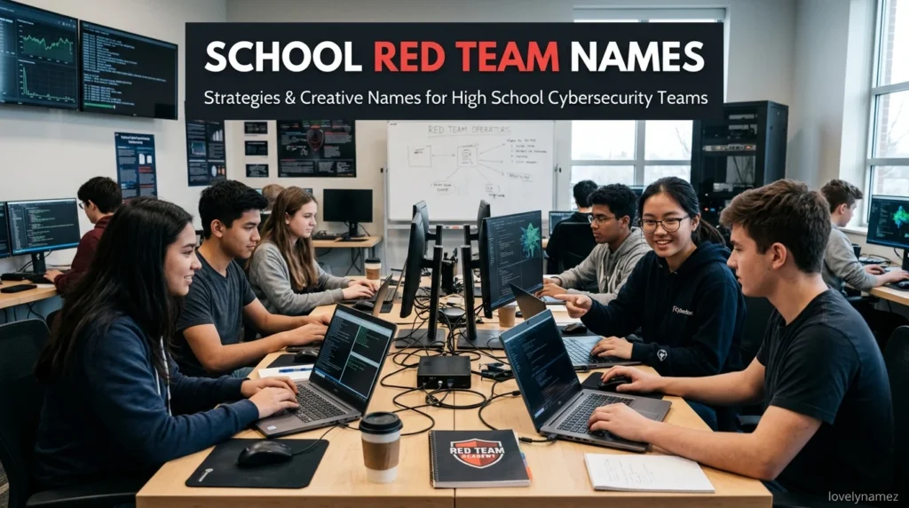School Red Team Names