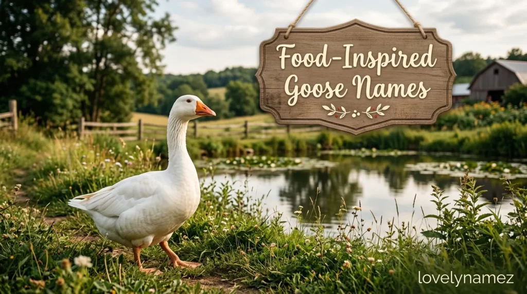 Food-Inspired Goose Names
