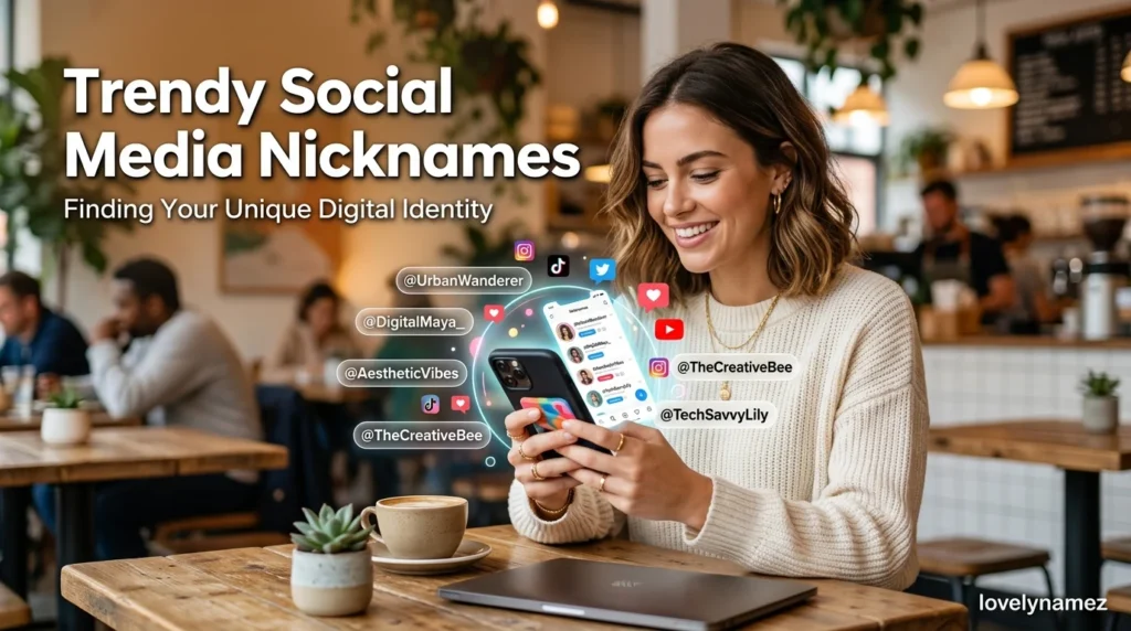 Trendy Social Media Nicknames
