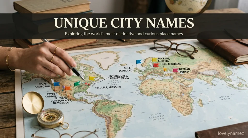 Unique City Names