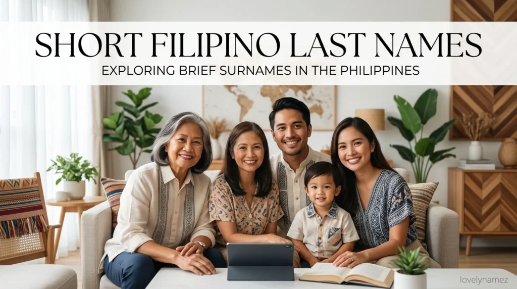 Short Filipino Last Names