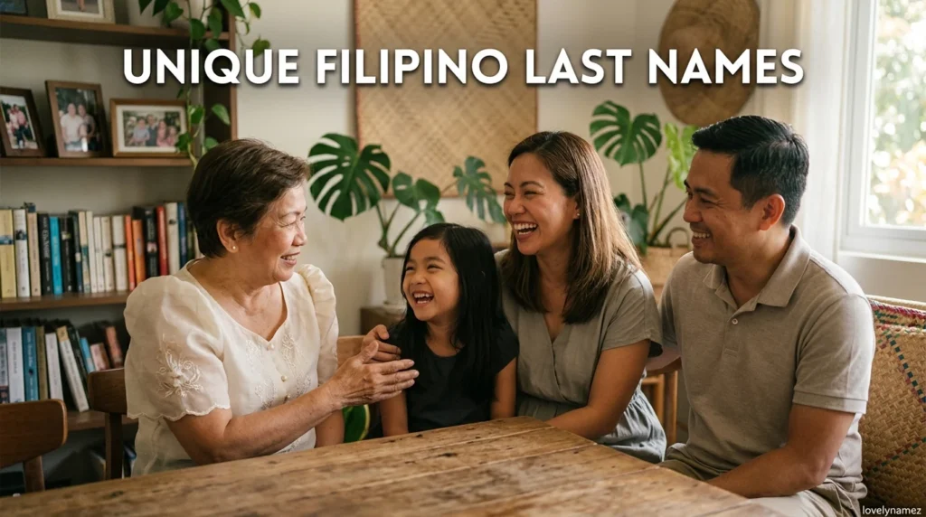 Unique Filipino Last Names