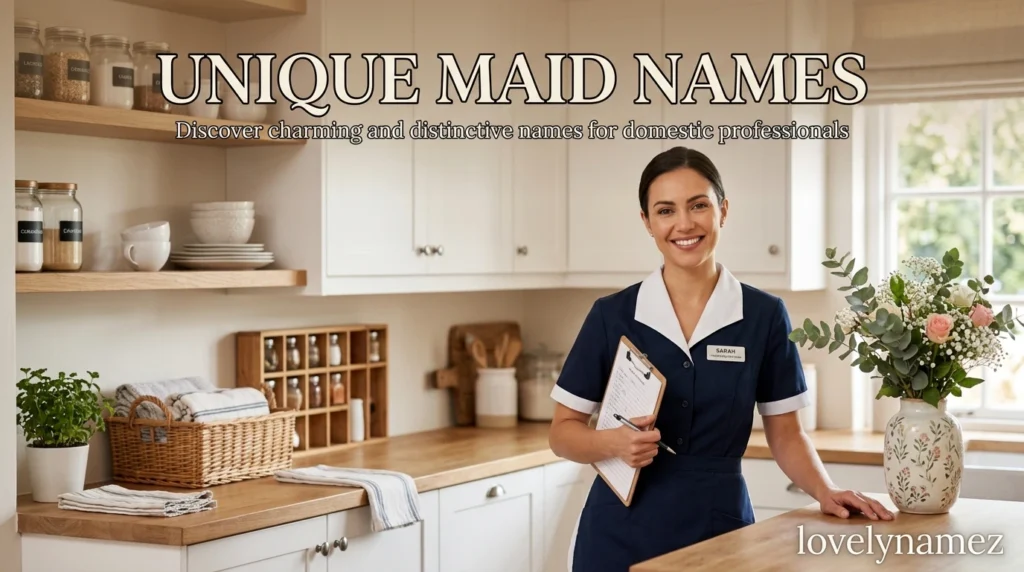 Unique Maid Names