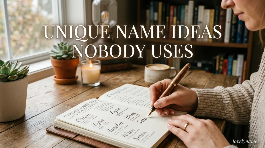 Unique Name Ideas Nobody Uses