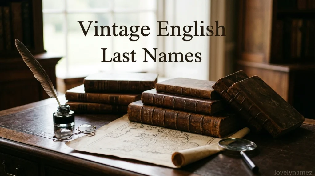 Vintage English Last Names