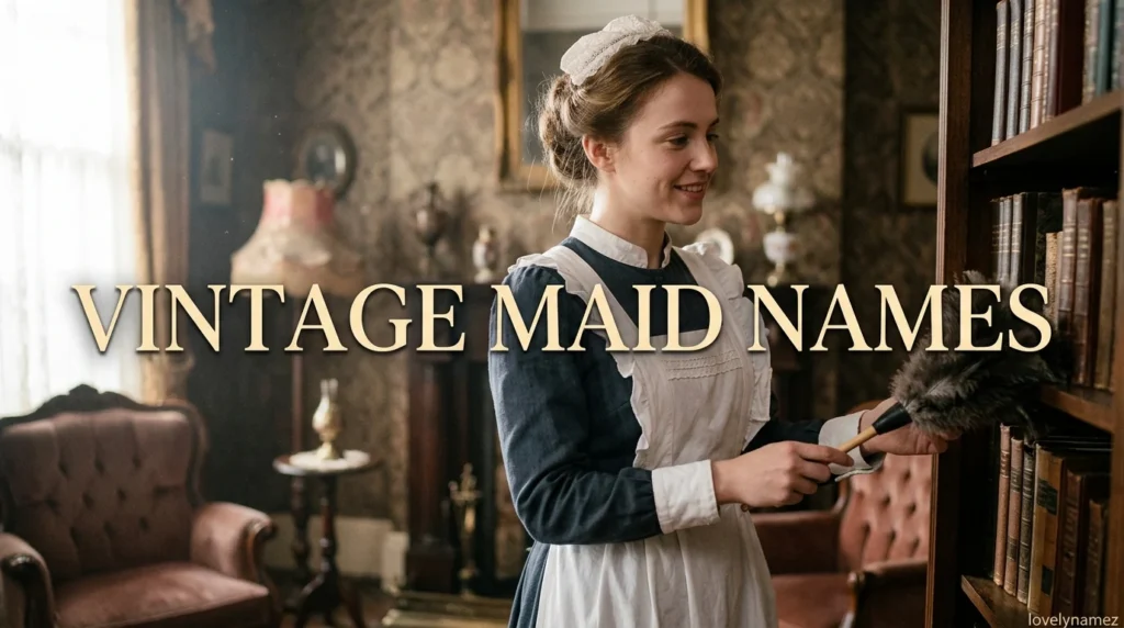 Vintage Maid Names