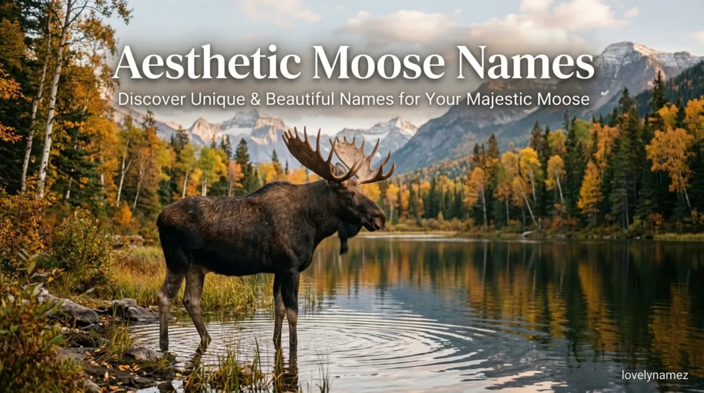 Aesthetic Moose Names