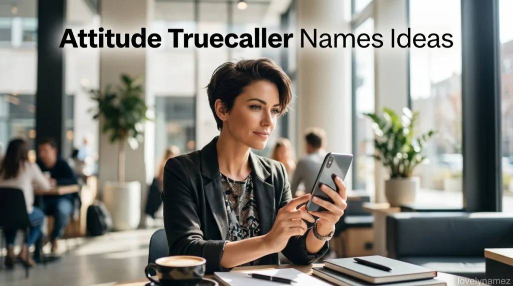 Attitude Truecaller Names Ideas