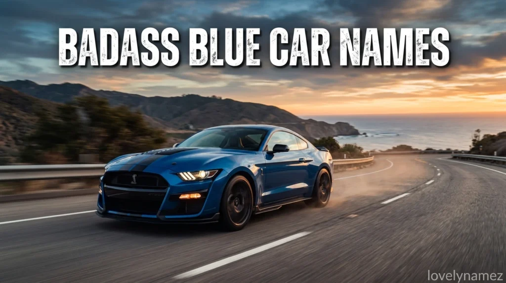 Badass Blue Car Names