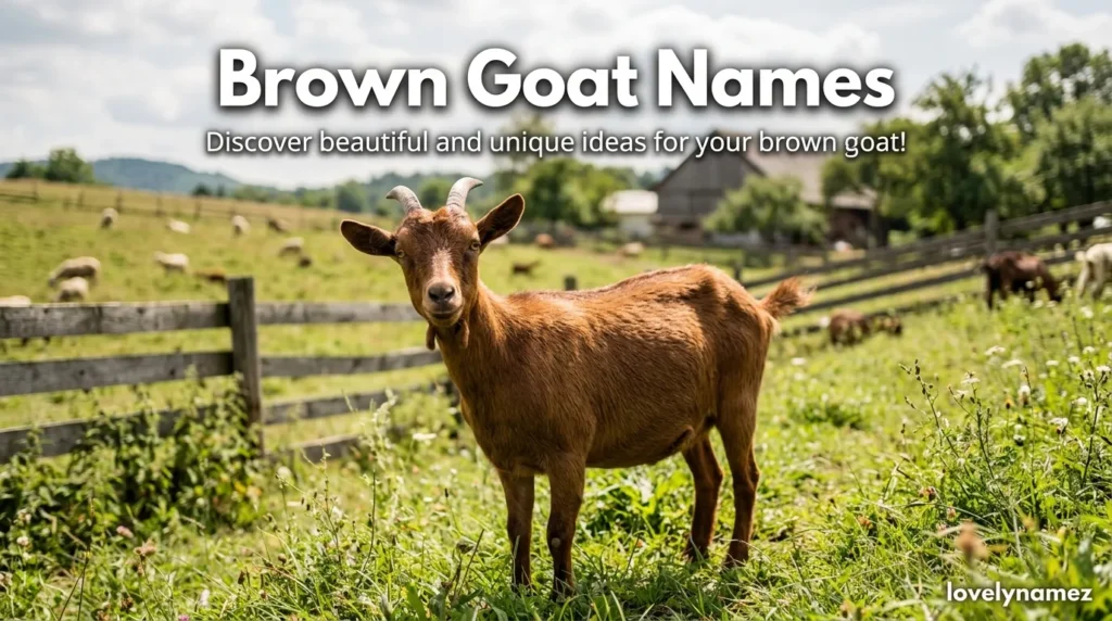 Brown Goat Names