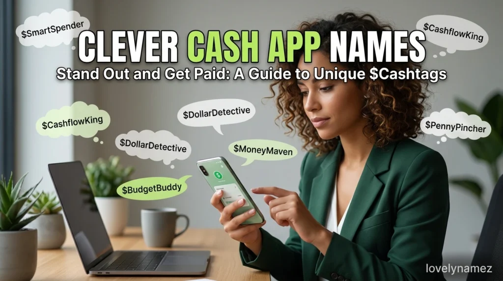 Clever Cash App Names
