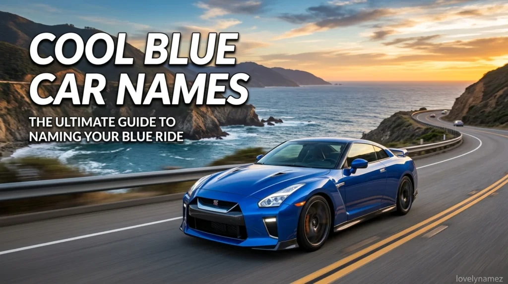 Cool Blue Car Names