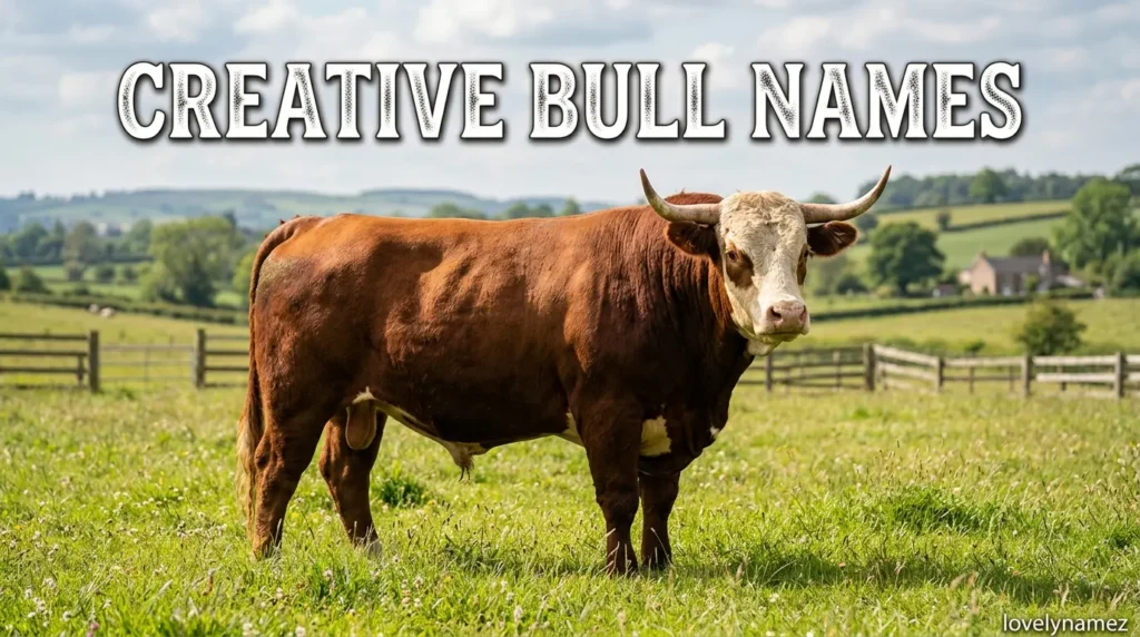Creative Bull Names