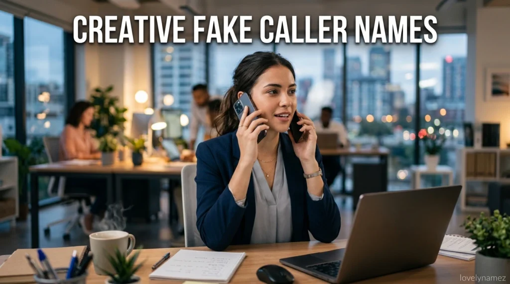 Creative Fake Caller Names