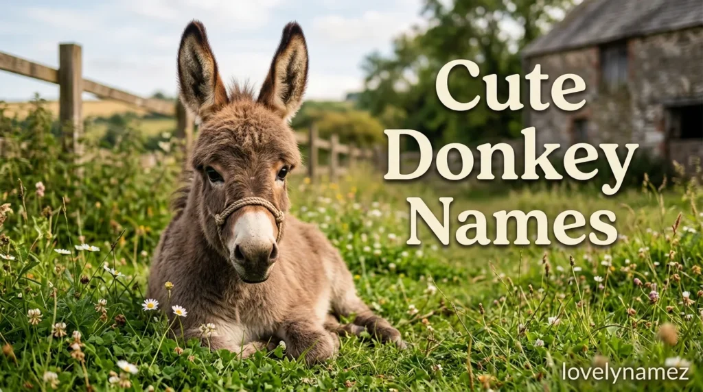 Cute Donkey Names