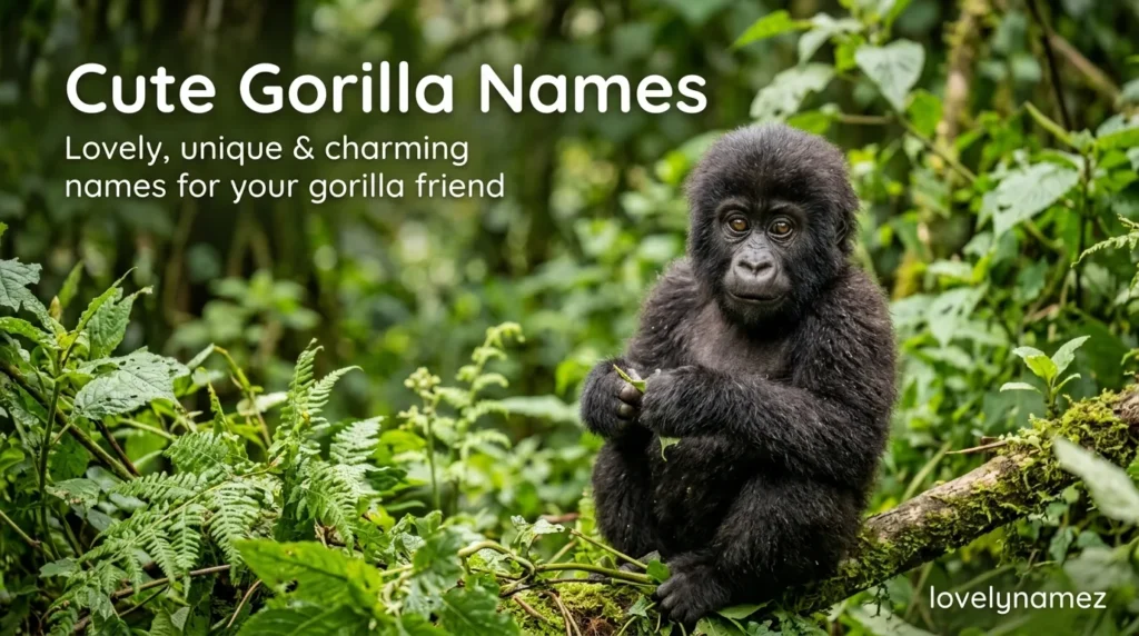 Cute Gorilla Names