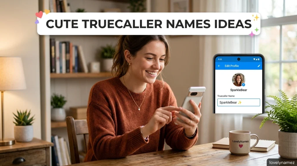 Cute Truecaller Names Ideas