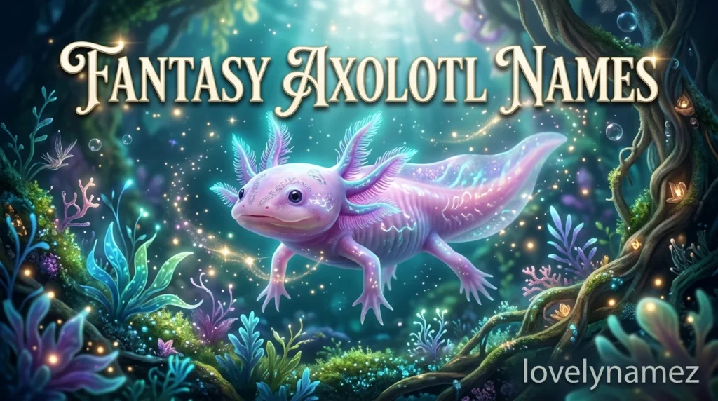 Fantasy Axolotl Names