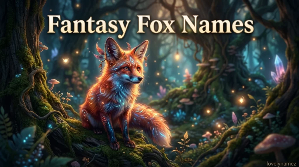Fantasy Fox Names
