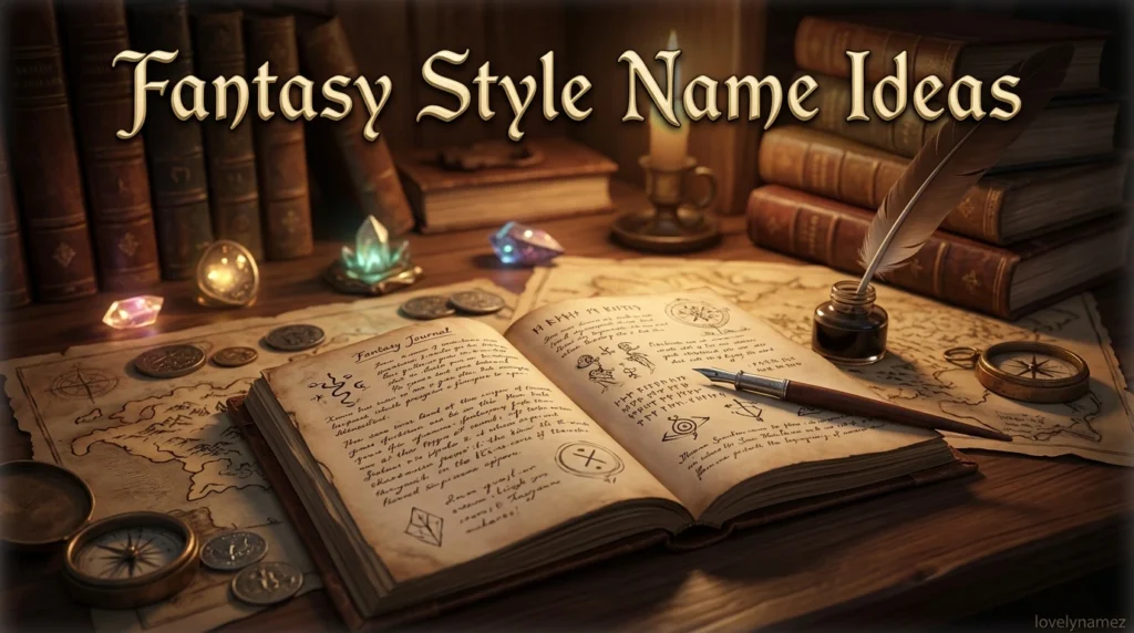 Fantasy Style Name Ideas