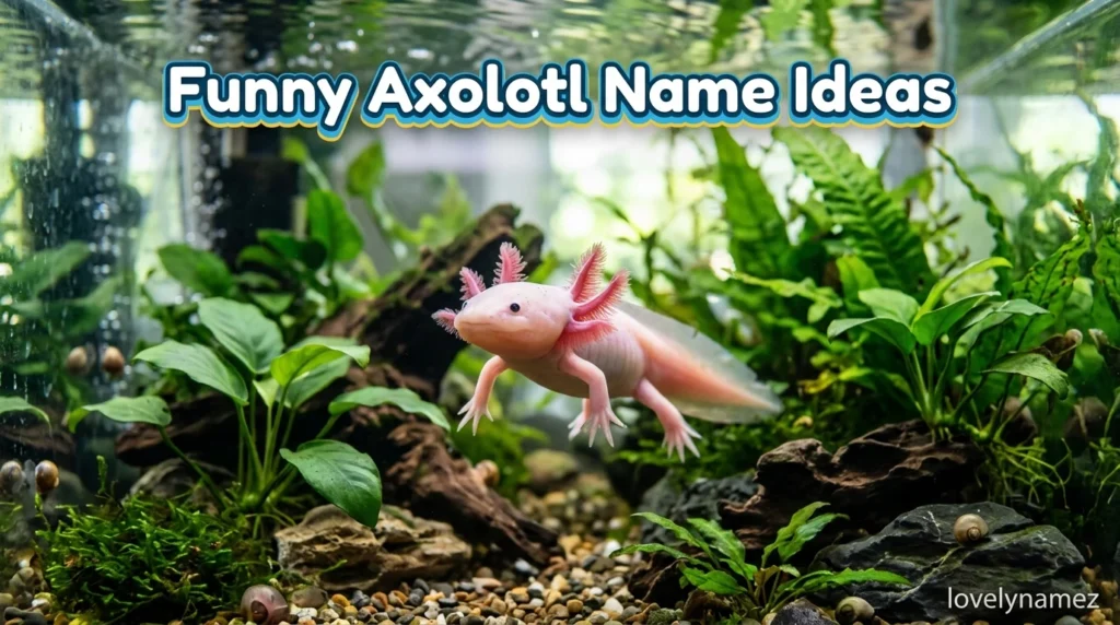 Funny Axolotl Name Ideas
