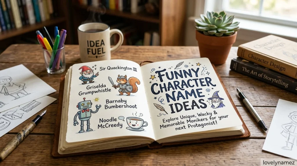 Funny Character Name Ideas