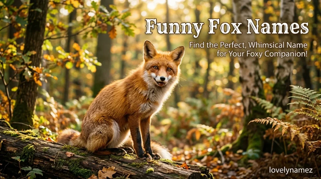 Funny Fox Names