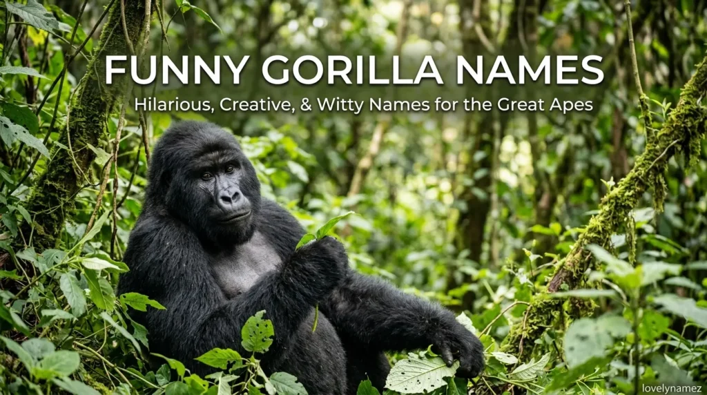 Funny Gorilla Names