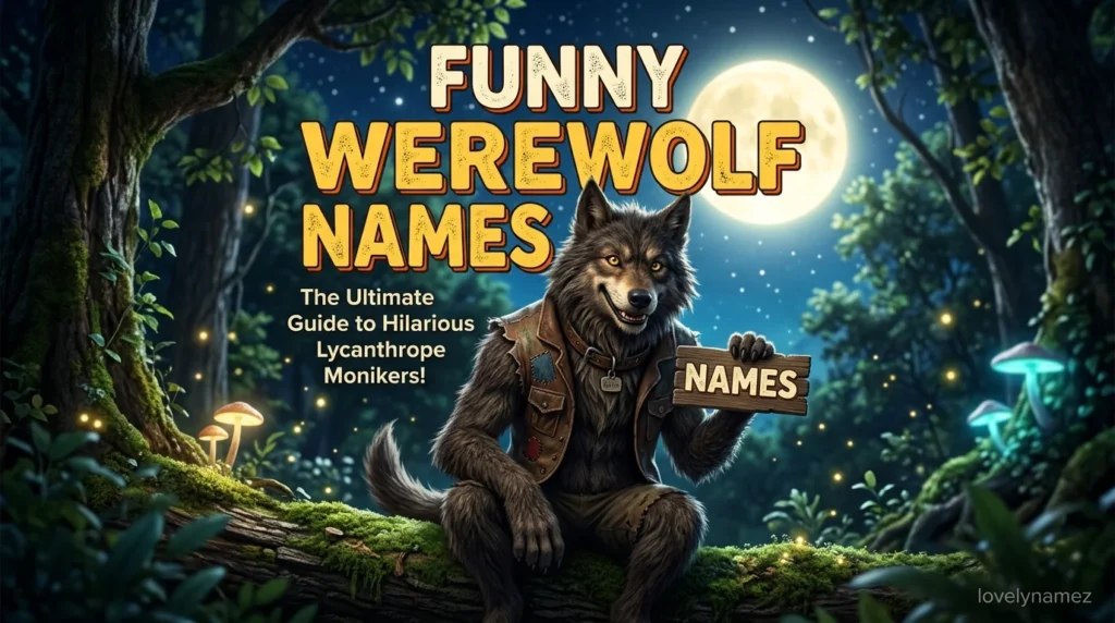 Funny Werewolf Names