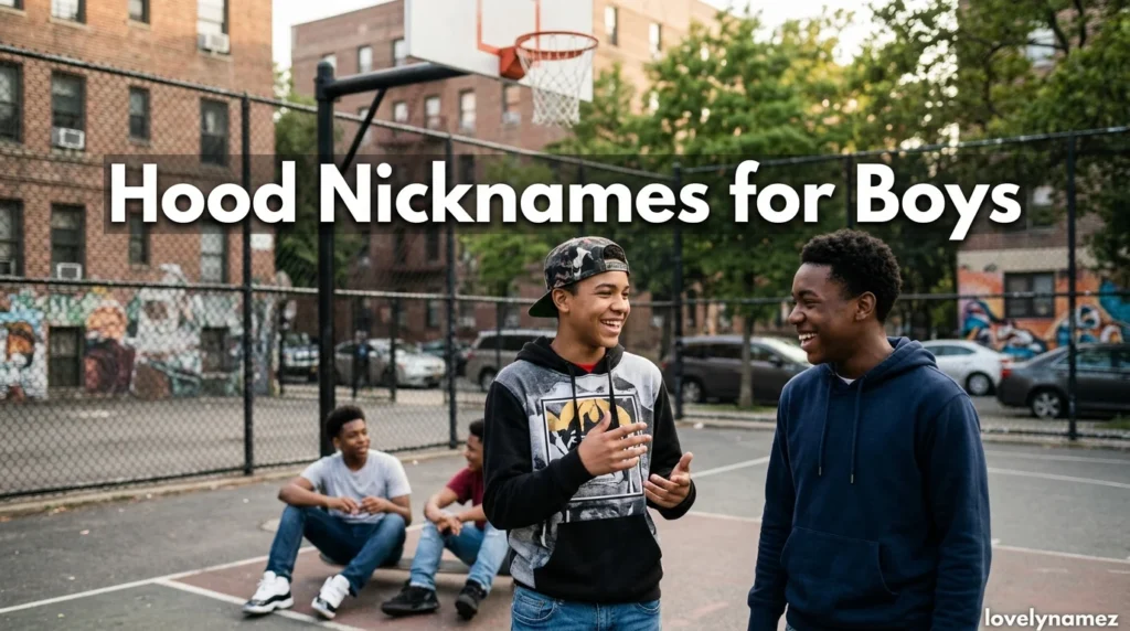 Hood Nicknames for Boys