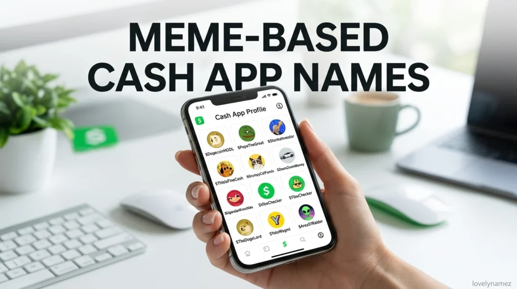 Meme-Based Cash App Names