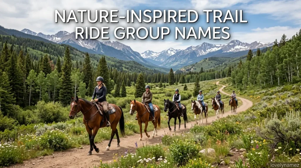 Nature-Inspired Trail Ride Group Names