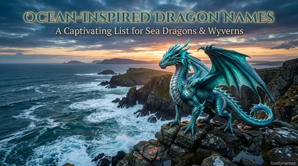 Ocean-Inspired Dragon Names