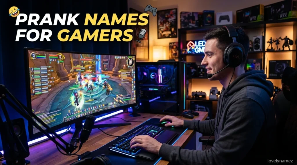 Prank Names for Gamers
