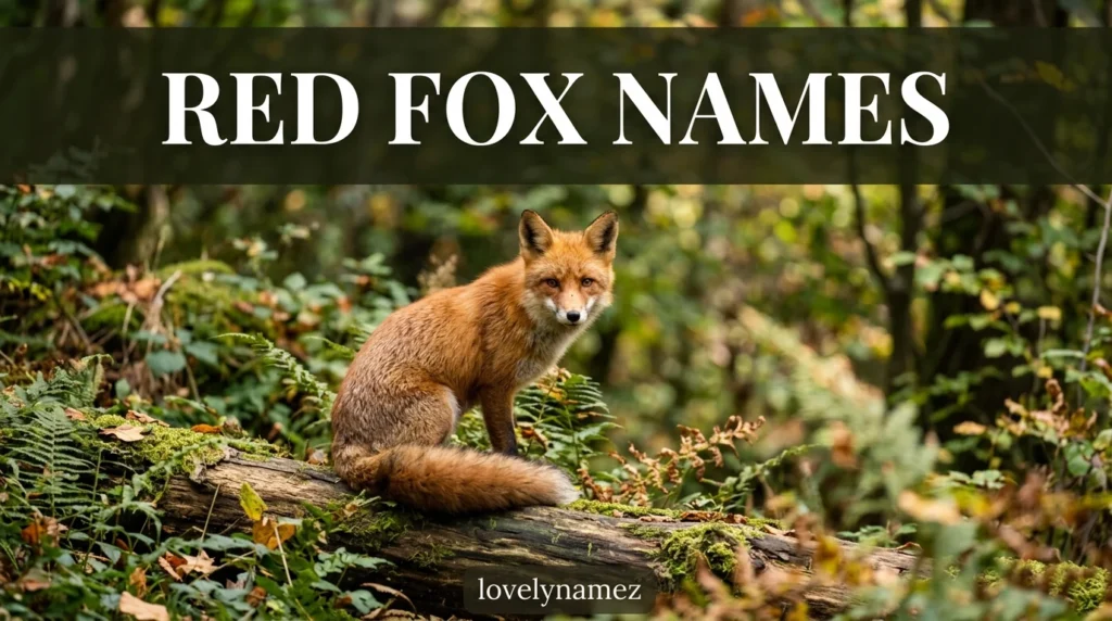 Red Fox Names