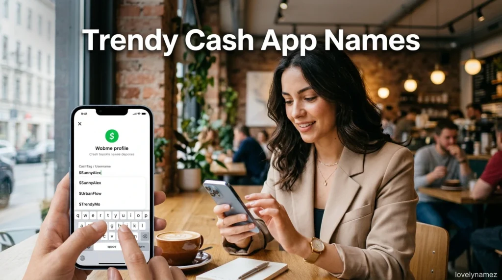 Trendy Cash App Names