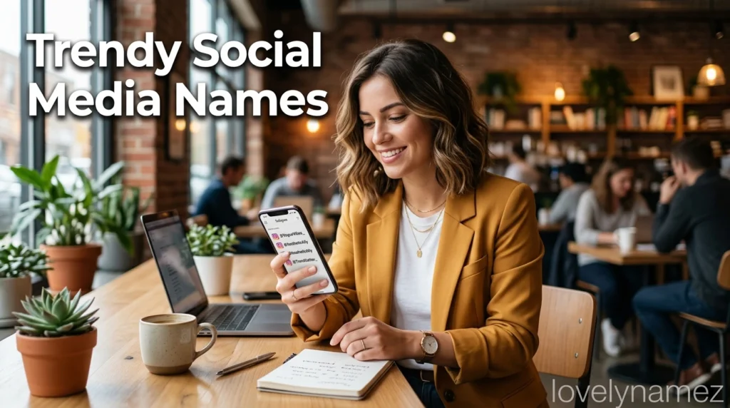 Trendy Social Media Names