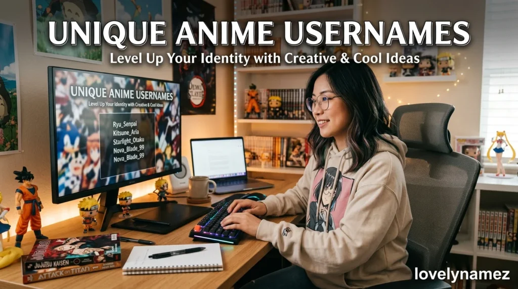 Unique Anime Usernames