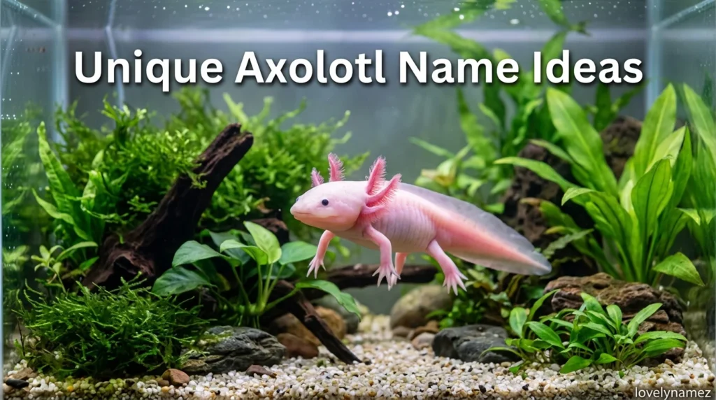 Unique Axolotl Name Ideas