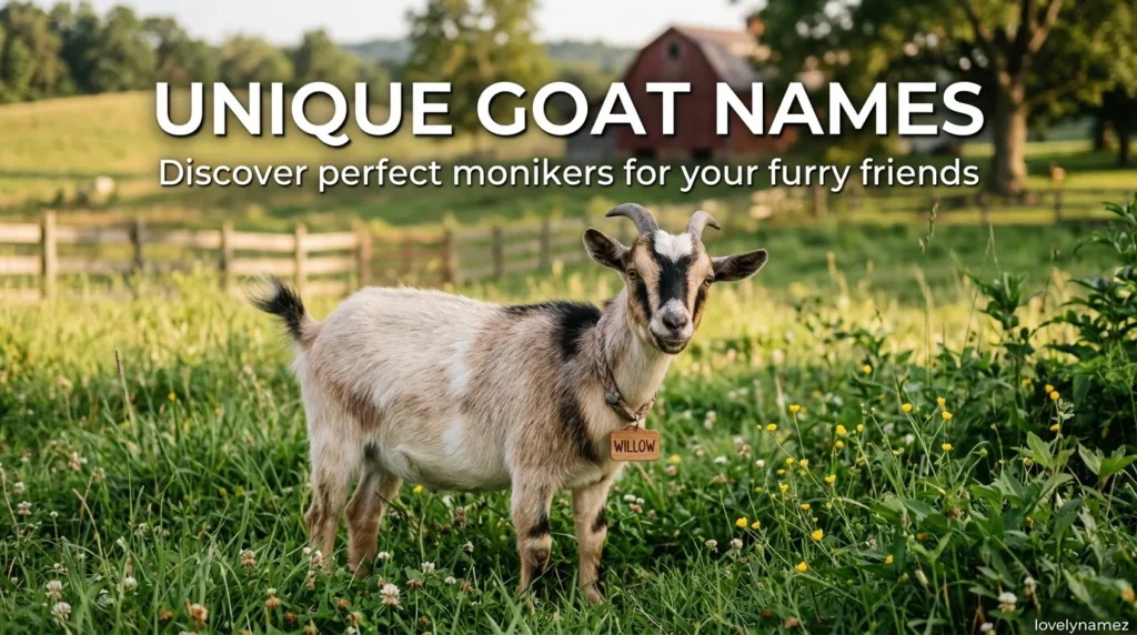Unique Goat Names