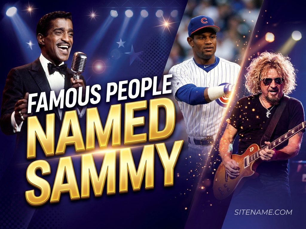 Famous People Named Sammy