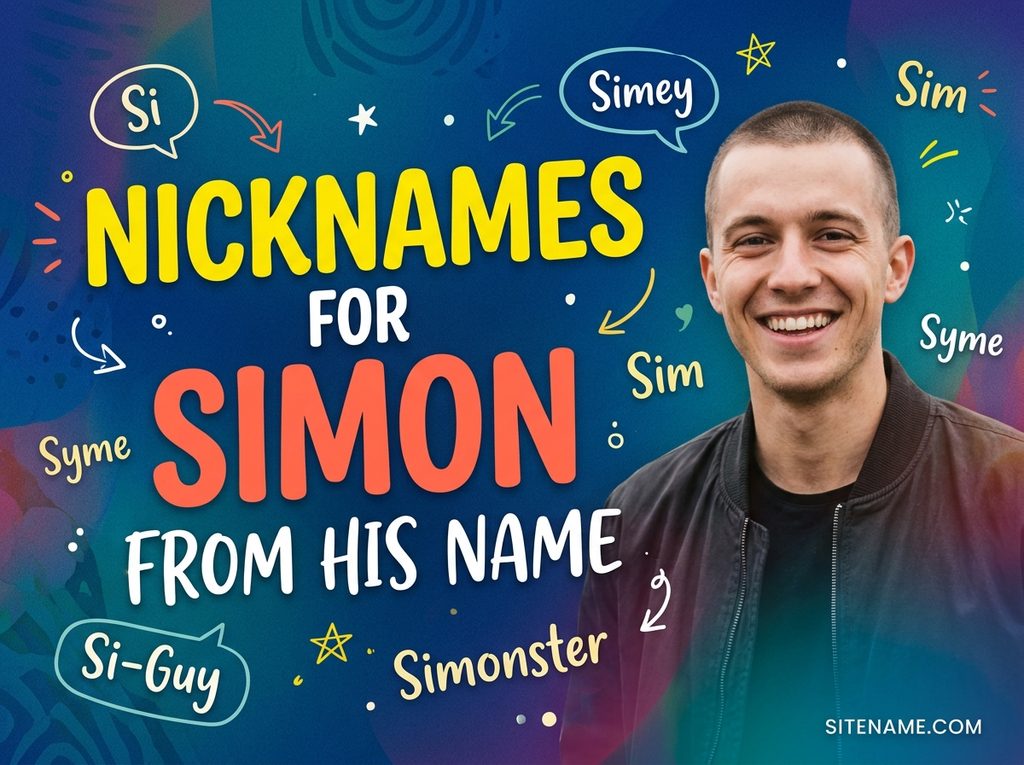 Nicknames For Simon From His Name