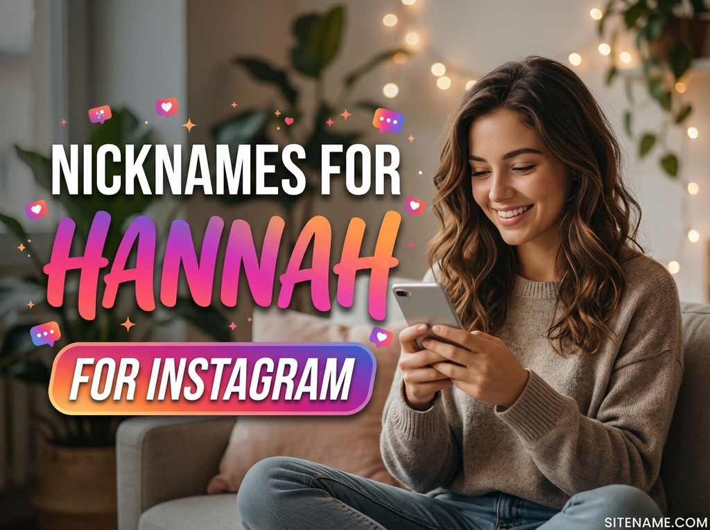 Nicknames For Hannah For Instagram