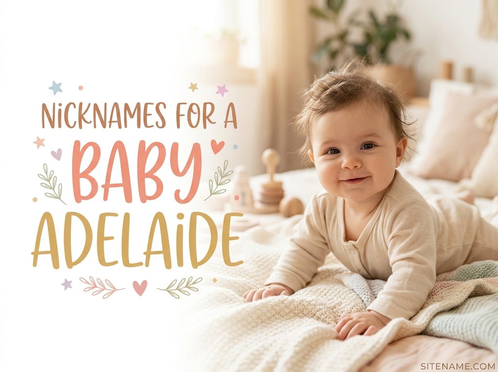 Nicknames For A Baby Adelaide