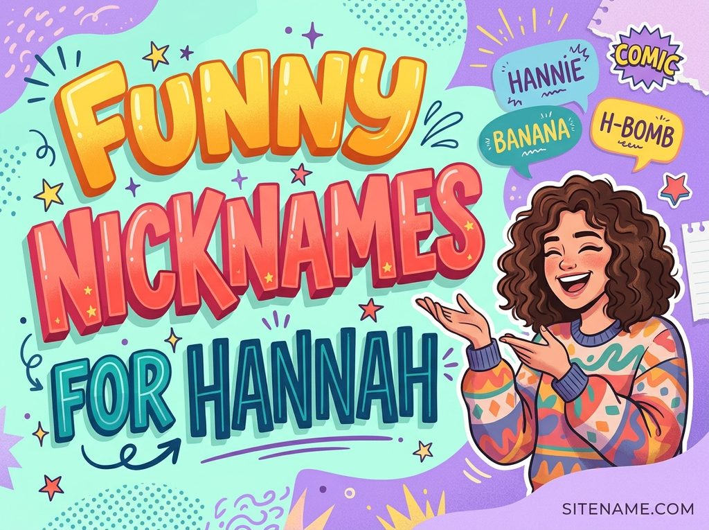 Funny Nicknames For Hannah