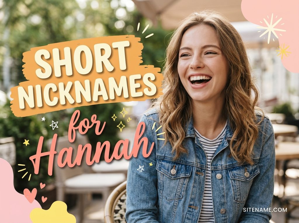 Short Nicknames For Hannah