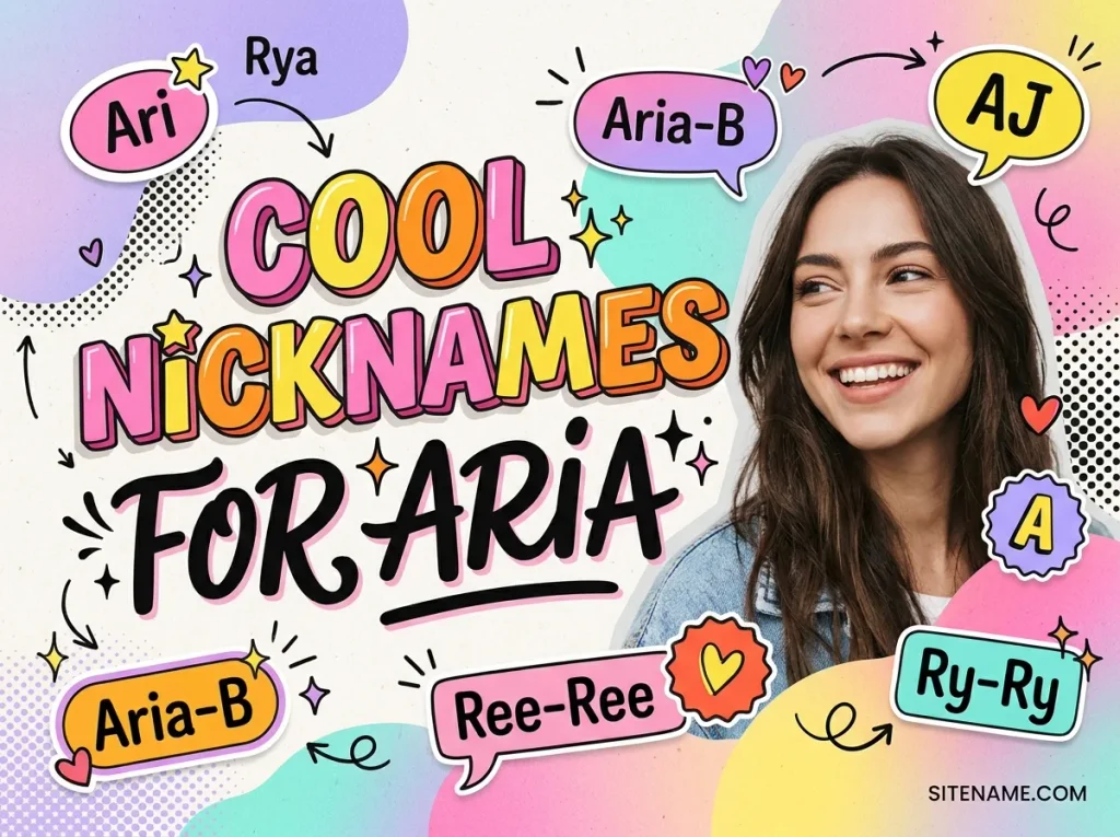 Cool Nicknames For Aria