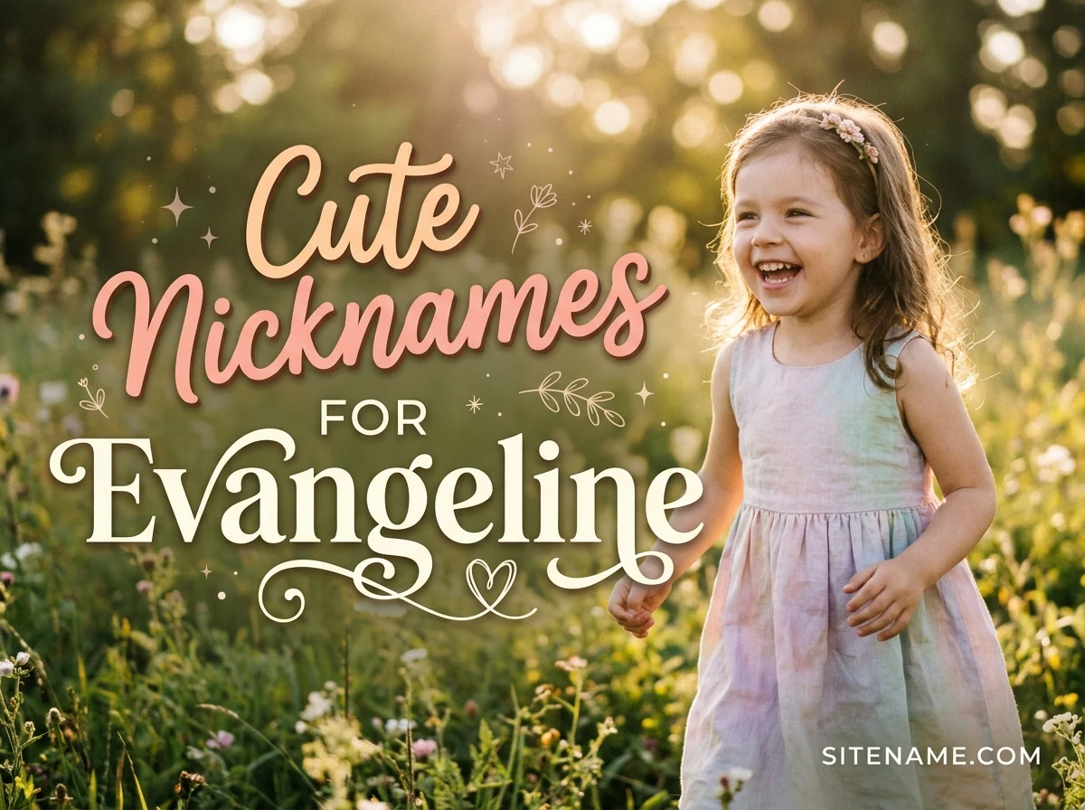Cute Nicknames For Evangeline